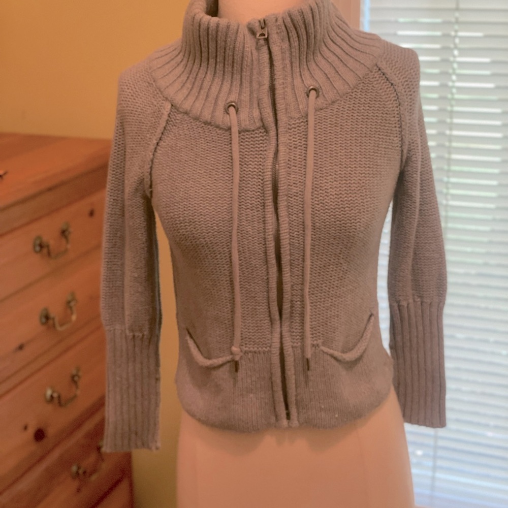 American Eagle outfitters extra small silver gray
